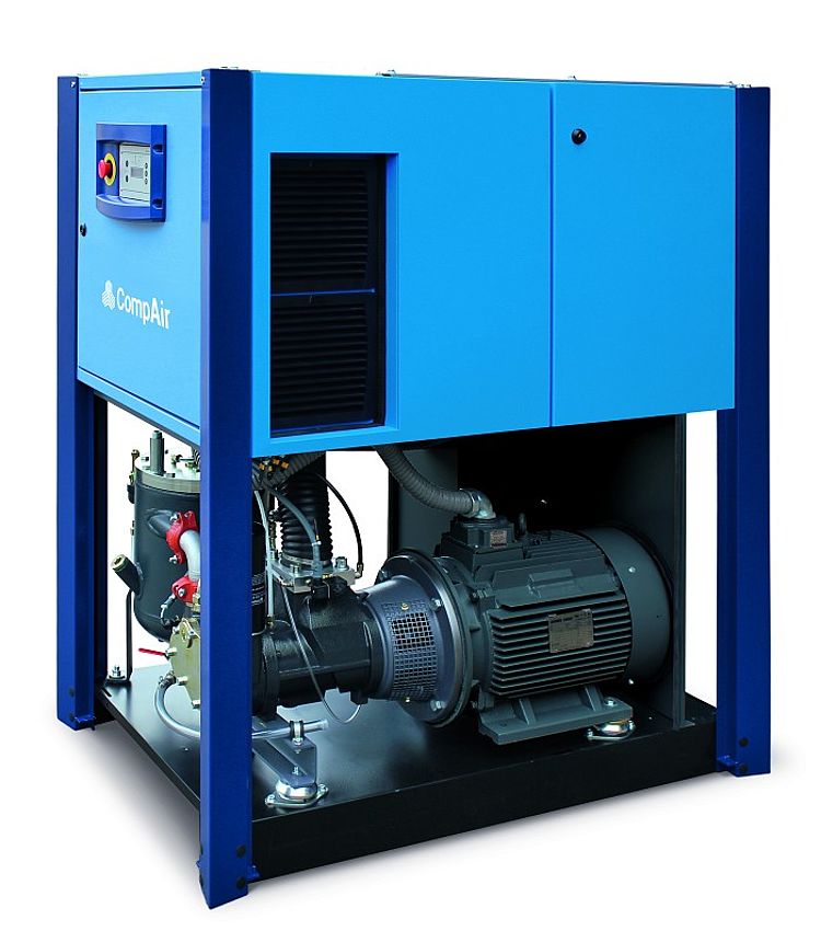 Schraubenkompressor L29 RS geöffnet Schraubenkompressor L29 RS geöffnet