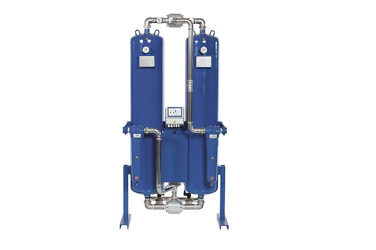 Adsorptionstrockner TSTA kaltregeneriert, Leistung bis 1200 m³/h Adsorptionstrockner TSTA kaltregeneriert, Leistung bis 1200 m³/h