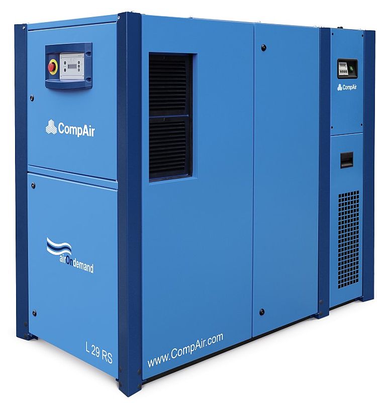 Schraubenkompressor L29 RS mit Anbautrockner Schraubenkompressor L29 RS mit Anbautrockner